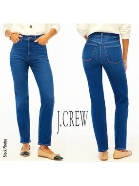 J. Crew StovePipe High Rise Straight Leg Jeans BT025 (27)